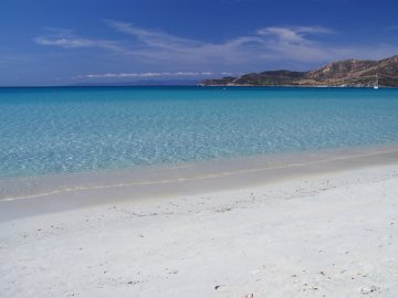 Vacanza in Sardegna - meravigliosa spiaggia a Villasimius