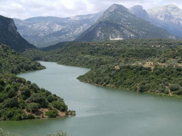 Lago del Cedrino - Dorgali - Sardinië - Foto