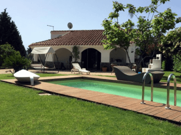 Villa Aloe Pula Sardinien mit Pool und Garten